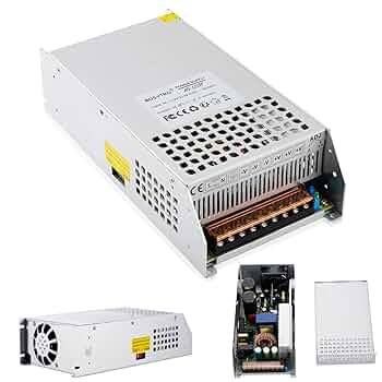 Amazon.co.jp: BOSYTRO 48V 25A 1200W DCスイッチング電源PSU AC